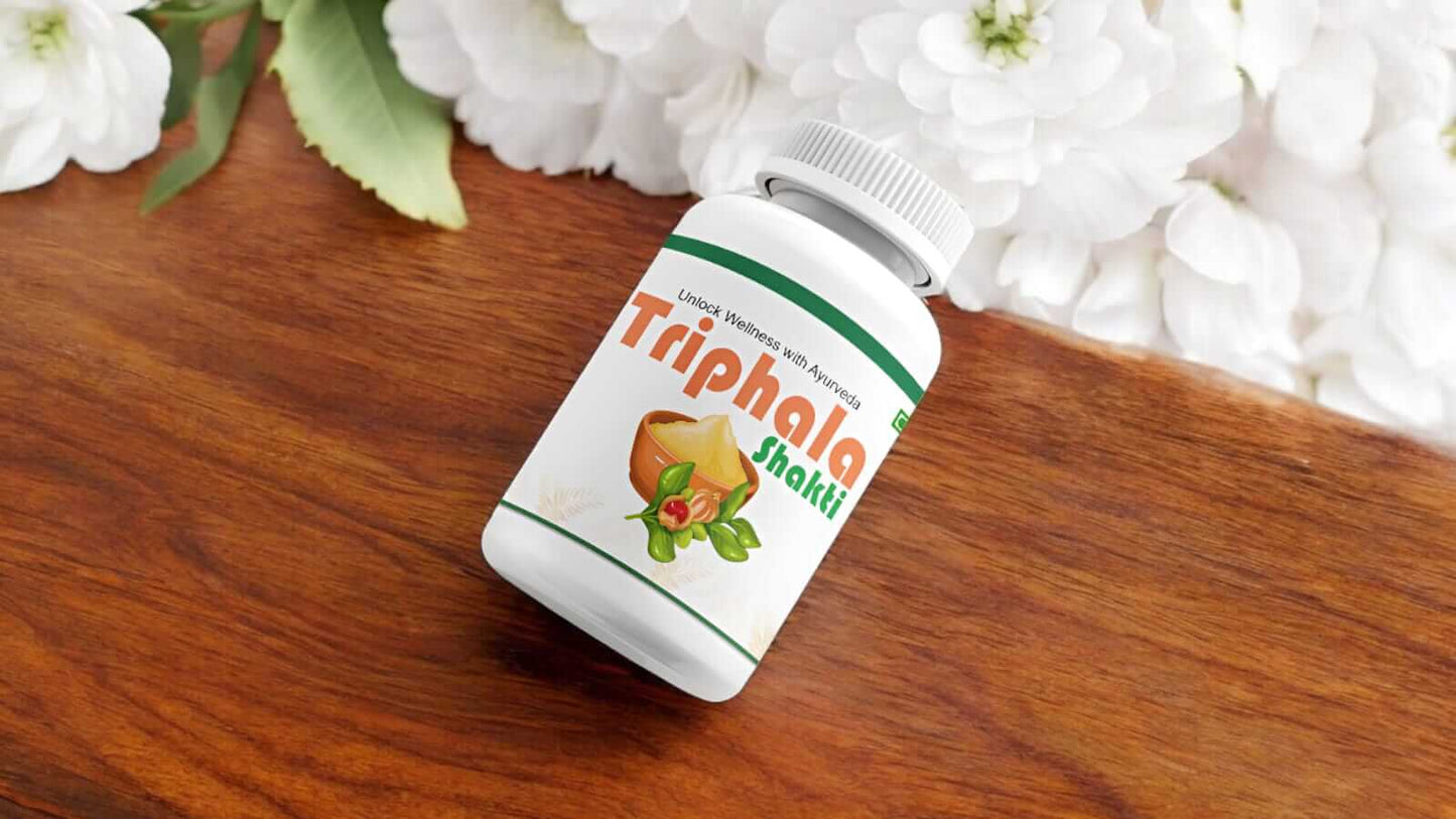 Triphala Shakti : Premium Ayurvedic Blend for Digestive Health & Detoxification