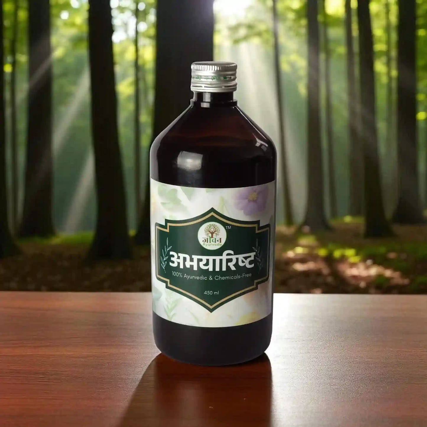 Premium Abhayarishta 450ml - Herbal Digestive & Liver Tonic