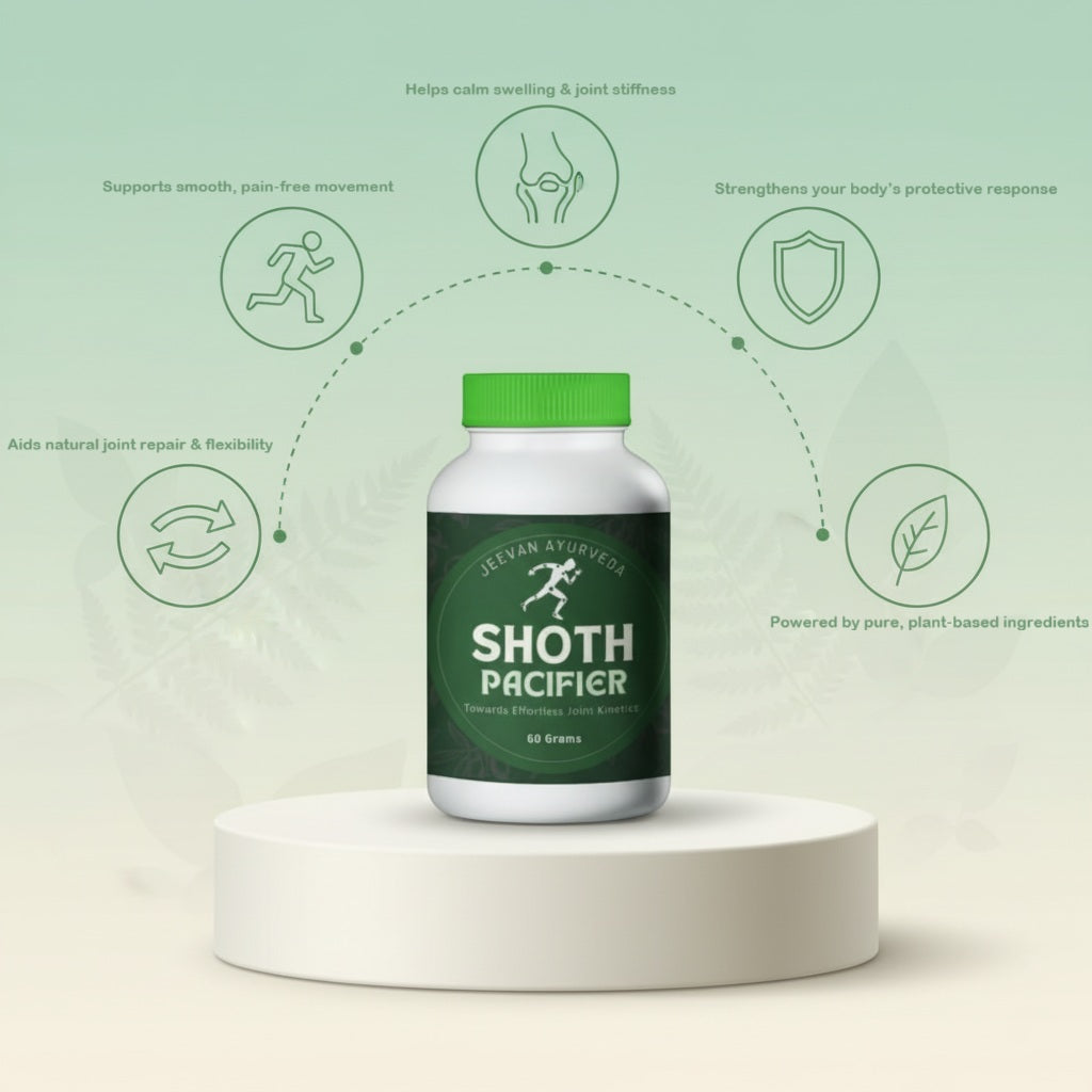 Shoth Pacifier – Ayurvedic Joint Support Powder | Vata–Pitta Balance (60g)