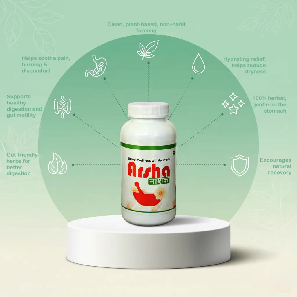 ArshaNashak - Ayurvedic Proprietary Formulation for Piles Relief
