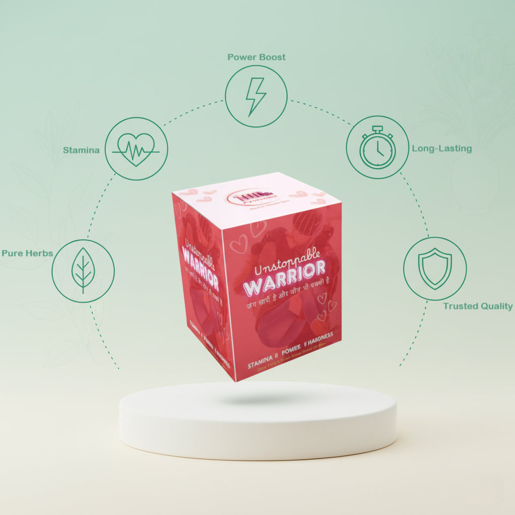 Unstoppable Warrior Kit of 5 : Sustain Vitality Lifelong (100+ Natural Ingredients)