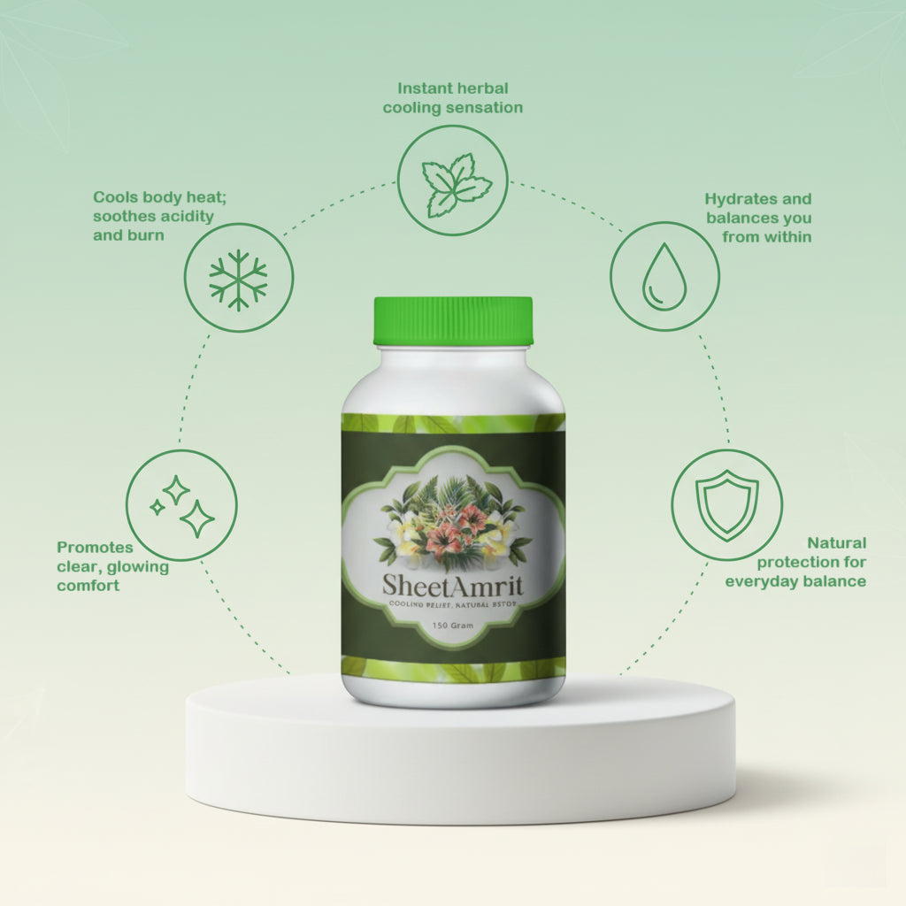 SheetAmrit – Natural Liver Support & Gut Balance Formula (150g)