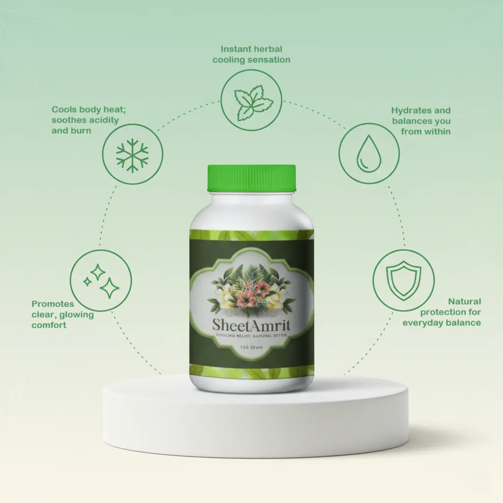 SheetAmrit – Natural Liver Support & Gut Balance Formula (150g)