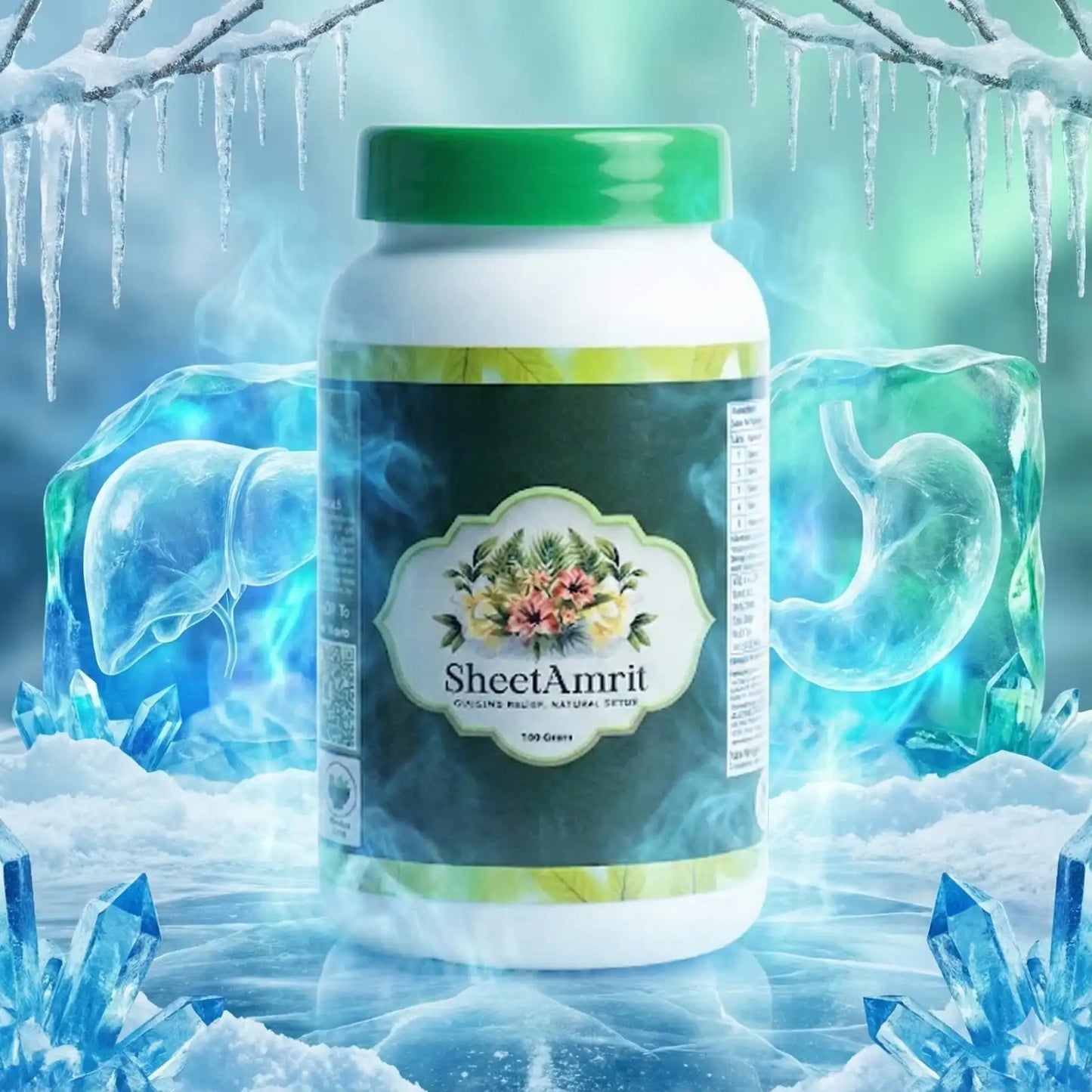 SheetAmrit – Natural Liver Support & Gut Balance Formula (150g)