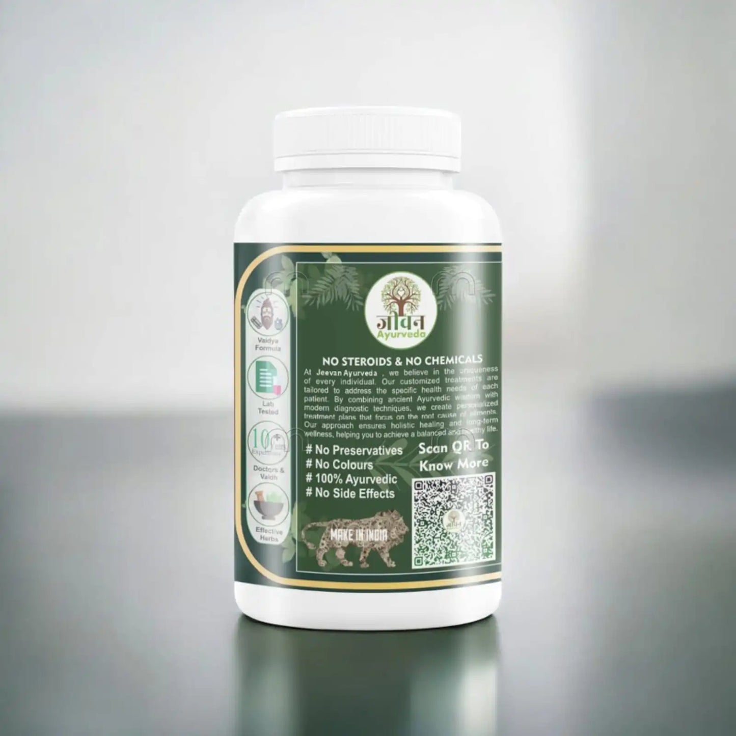 Tetra Aushdhi Powder - 100% Natural Ayurvedic Supplement for Gut Health, Digestion & Detox