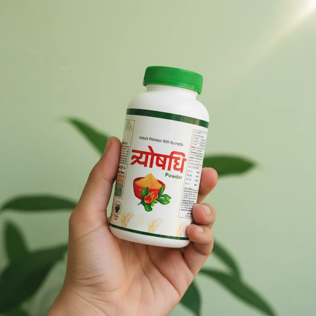 TrioShdhi – Premium Ayurvedic Digestive & Detox Supplement