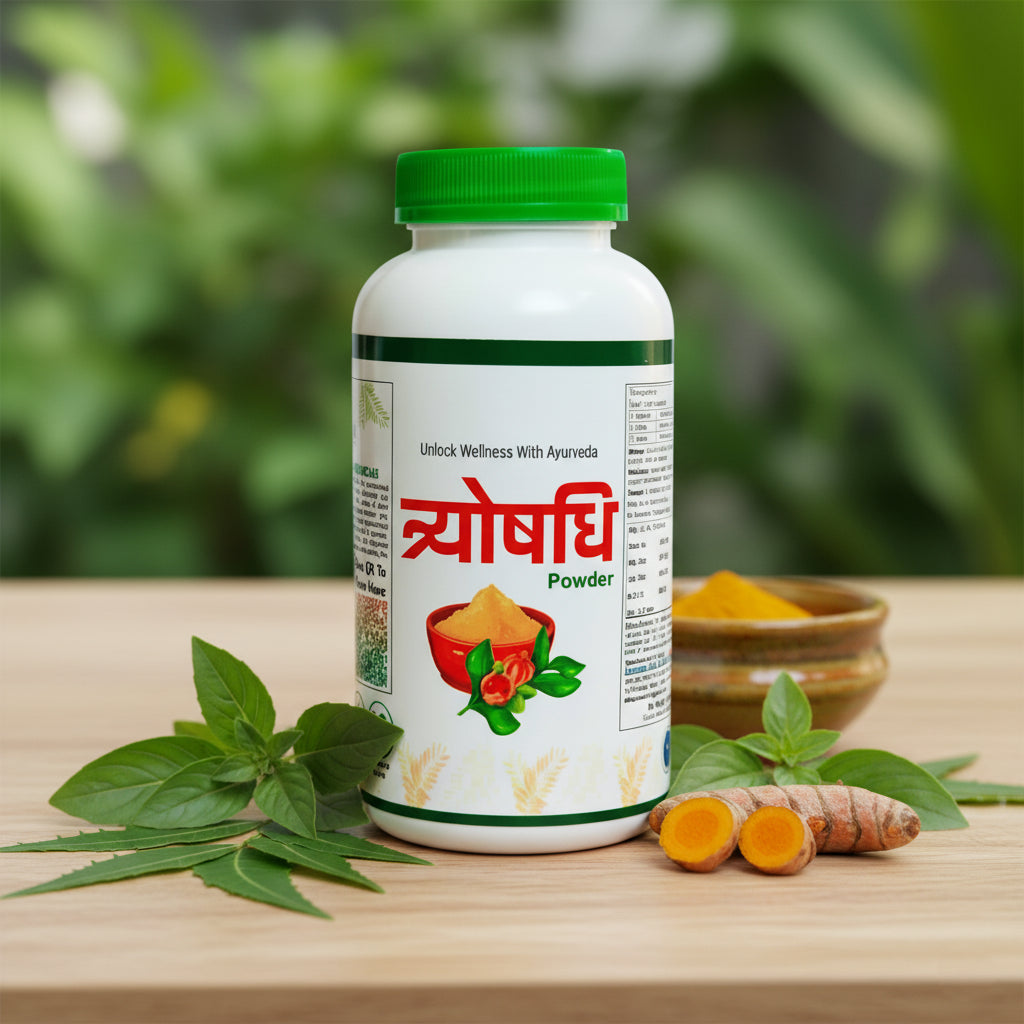 TrioShdhi – Premium Ayurvedic Digestive & Detox Supplement