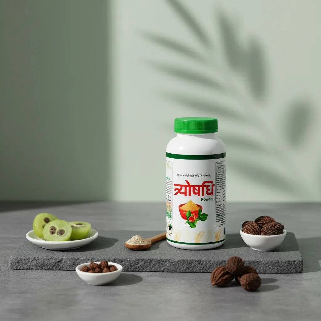 TrioShdhi – Premium Ayurvedic Digestive & Detox Supplement